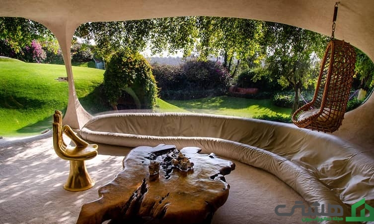 طراحی خانه ارگانیک مکزیک