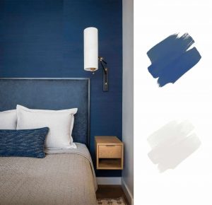 استفاده از ترکیب رنگی آبی و سفید در دکوراسیون منزل