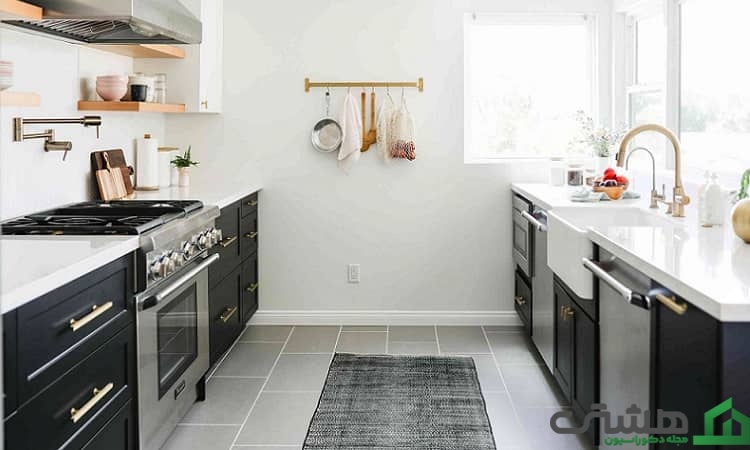 فرش را با رنگ کف آشپزخانه هماهنگ کنید