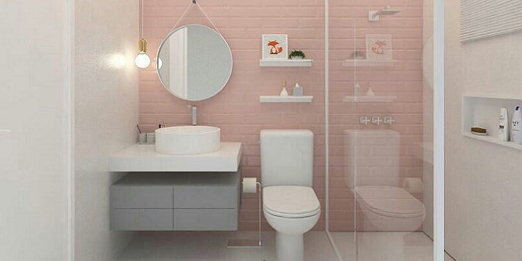 9 ایده متفاوت و خاص برای تزیین دیوار دستشویی با هزینه ی کم و مقرون به صرفه