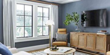 پرده-اتاق-نشیمن