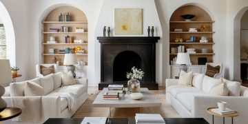 دکوراسیون اتاق نشیمن بزرگ