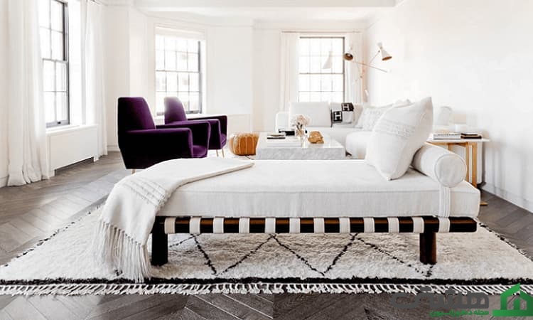 یکی از ویژگی های پرده اتاق نشیمن ارتفاع مناسب است