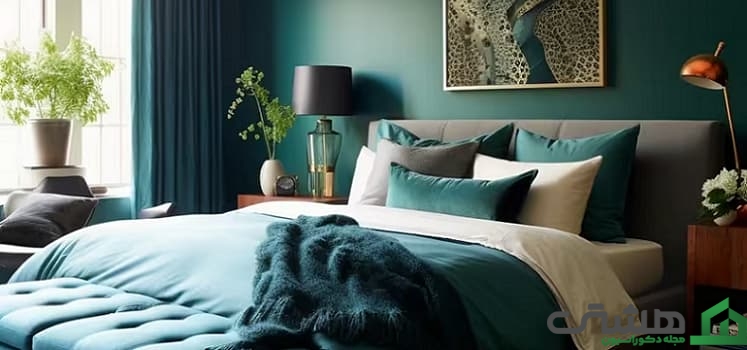 ترکیب رنگی برای اتاق خواب