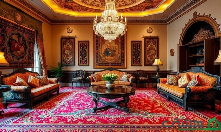 فرهنگ در دکوراسیون خانه‌های بزرگ ایرانی
