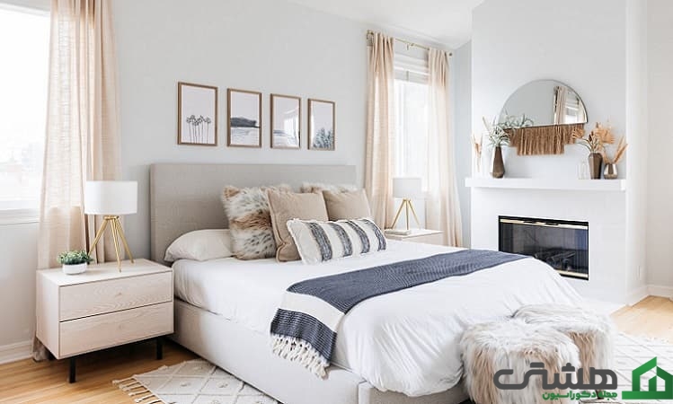 رنگ برای اتاق خواب کوچک