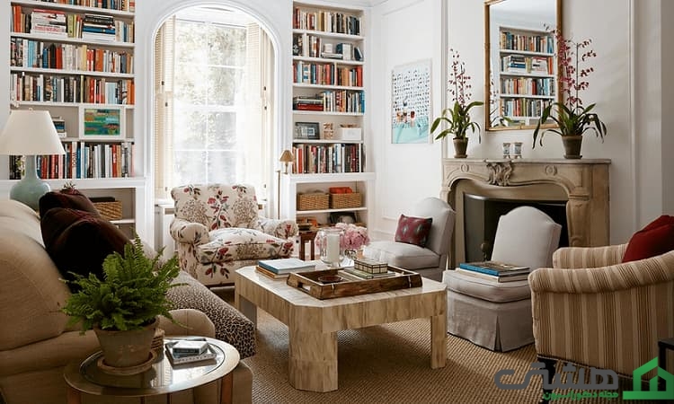 بازیابی وسایل قدیمی در دکوراسیون اتاق نشیمن 