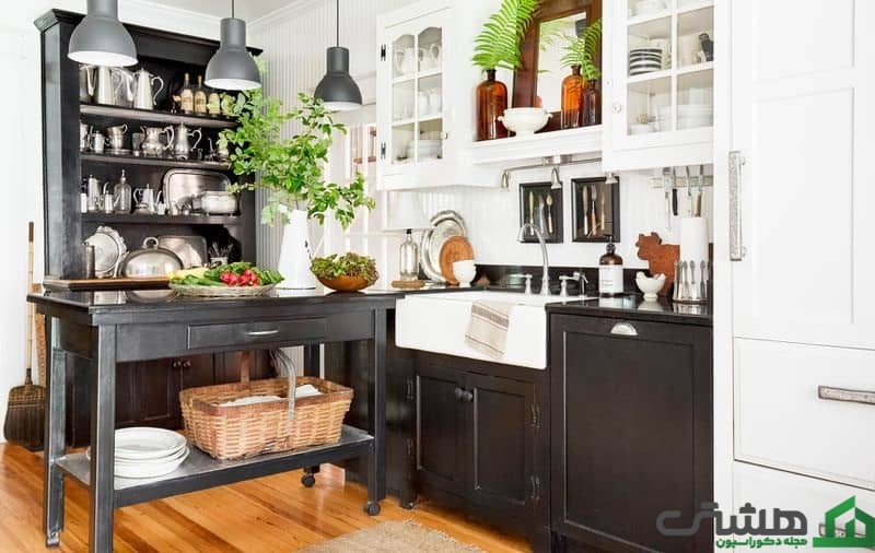 جزیره‌ آشپزخانه چرخ‌دار 