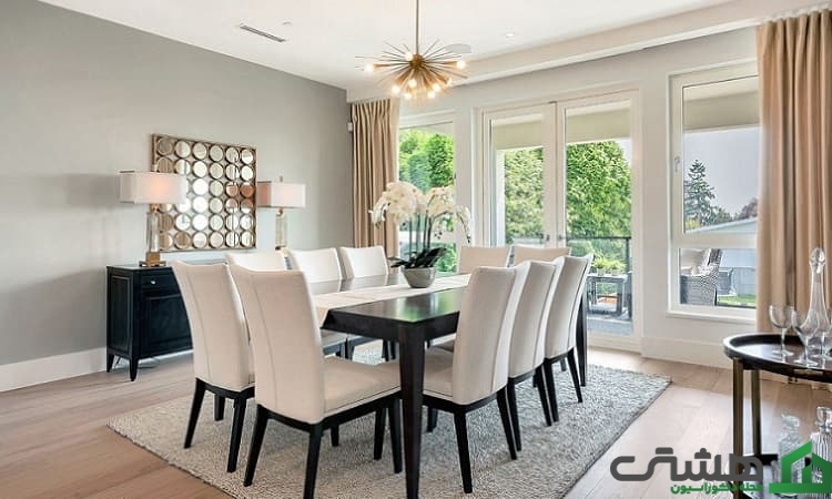 مبلمان مناسب اتاق ناهار خوری