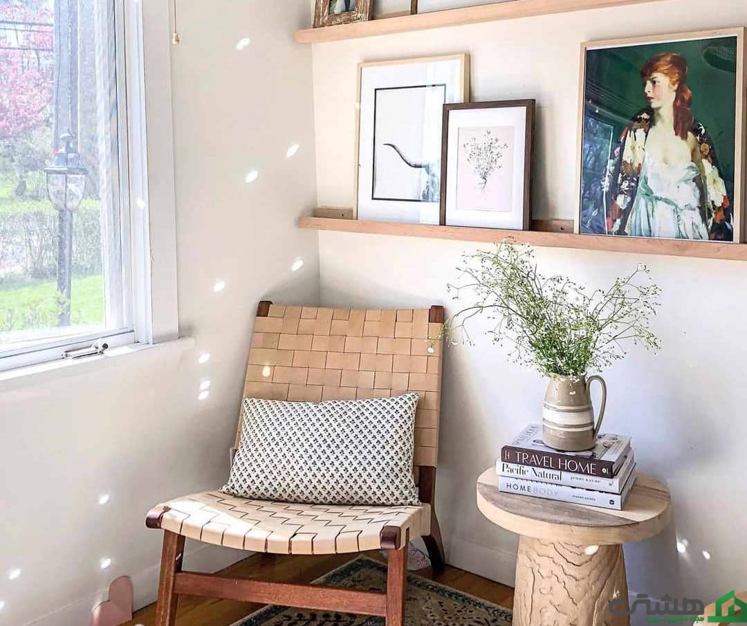 فضای اختصاصی شلف اتاق خواب