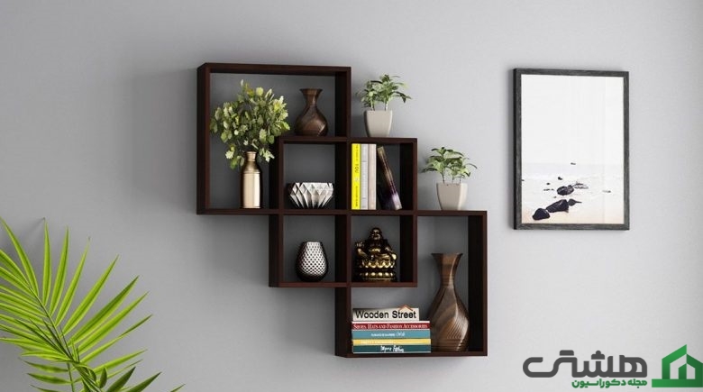 ابعاد شلف دیواری