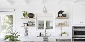 دکوراسیون و تزیین پنجره آشپزخانه با ایده های ساده و کاربردی [جدید و شیک]