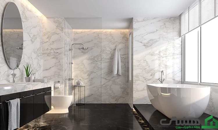 استفاده از نورهای مخفی در حمام