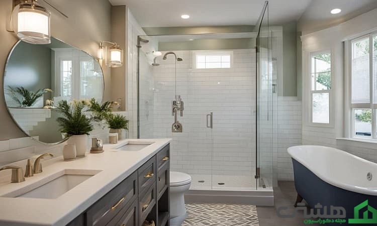 استفاده از کاشیهای طرحدار