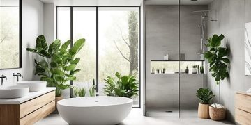 دکوراسیون دوش حمام