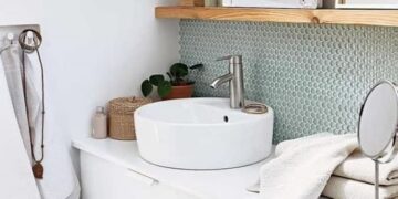 بک‌اسپلش سرویس بهداشتی با چند ایده کاربردی