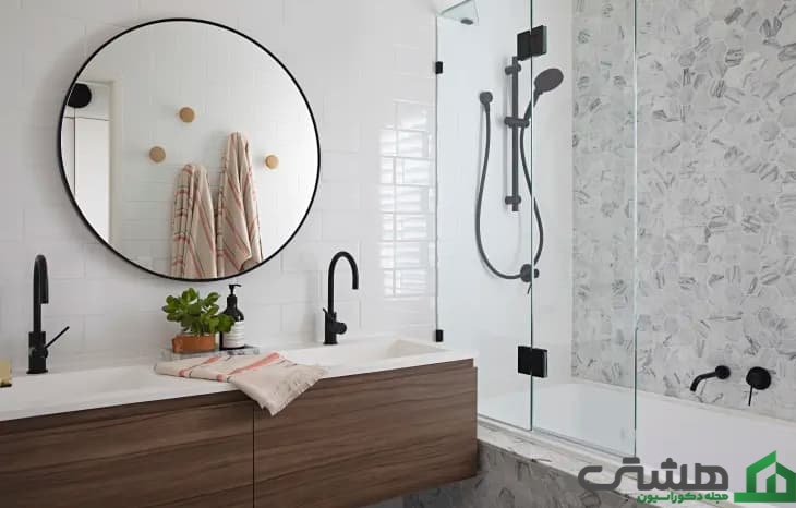 سرویس بهداشتی مینیمال ساده و تمیز