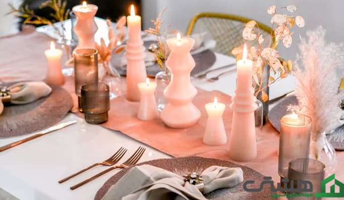 تزیین وسط میز غذاخوری