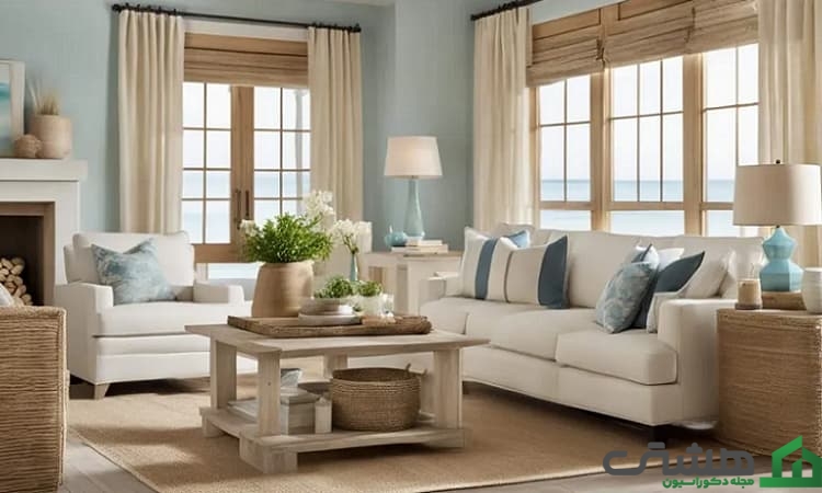 فضای آرامش‌بخش با طراحی مینیمالیستی