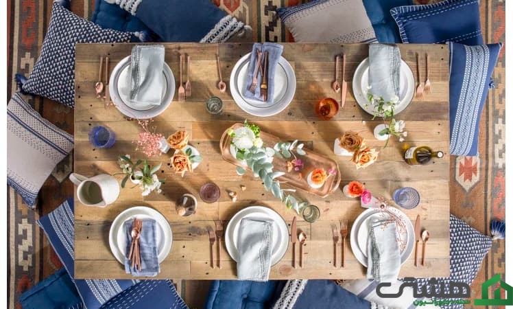 طرح میز ناهارخوری 