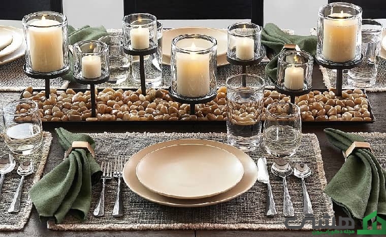 انتخاب شمعدان‌های مناسب برای میز ناهارخوری