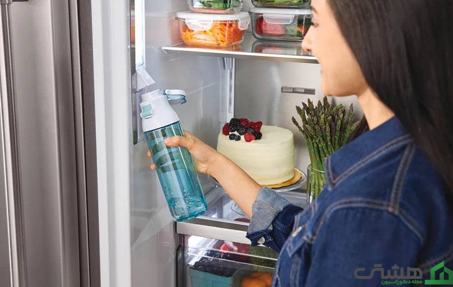 چیدمان داخل یخچال