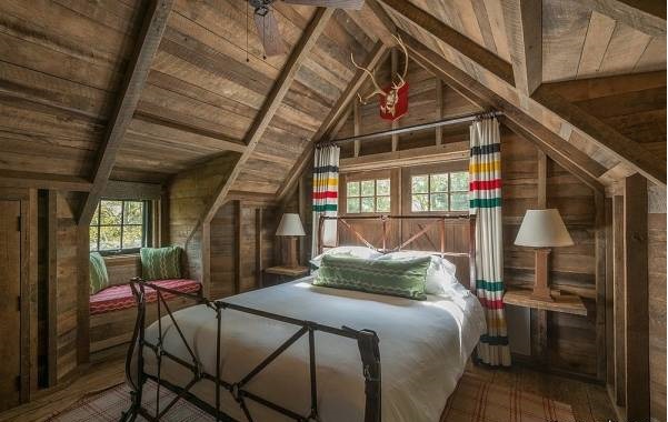 سرویس خواب در اتاق خواب روستیک