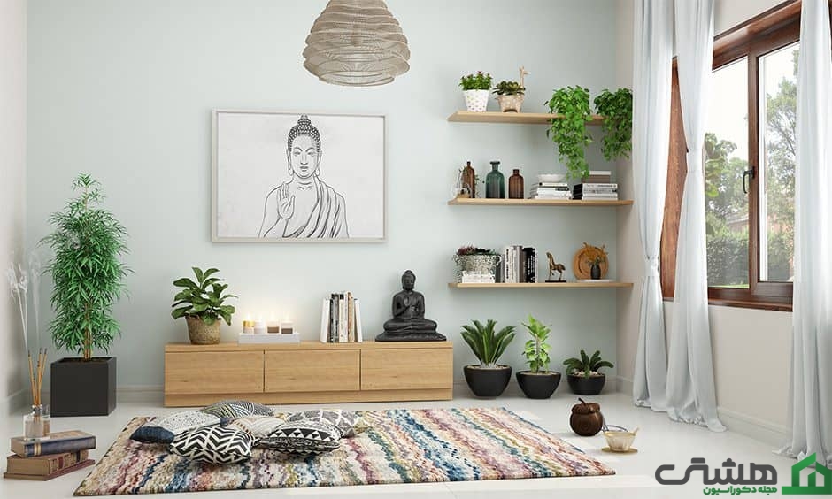 تبدیل اتاق اضافی به اتاق یوگا و مدیتیشن