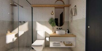 سرویس بهداشتی مینیمال [۱۳ ایده فوق‌العاده] + طراحی شیک و زیبا