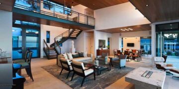 پلان باز و چند ترکیب رنگی مناسب برای خانه هایی با نقشه باز