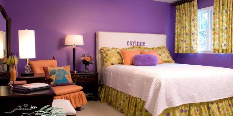 روانشناسی رنگ بنفش در دکوراسیون