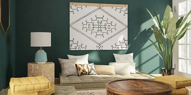 چیدمان دکوراسیون سنتی منزل بدون مبل به همراه [نکات کلیدی] چیدمان منزل