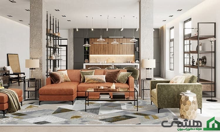 سبک کلی دکوراسیون اتاق نشیمن