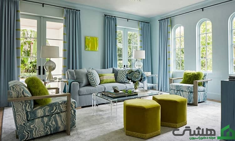 تفاوت در محل قرارگیری اتاق نشیمن و پذیرایی