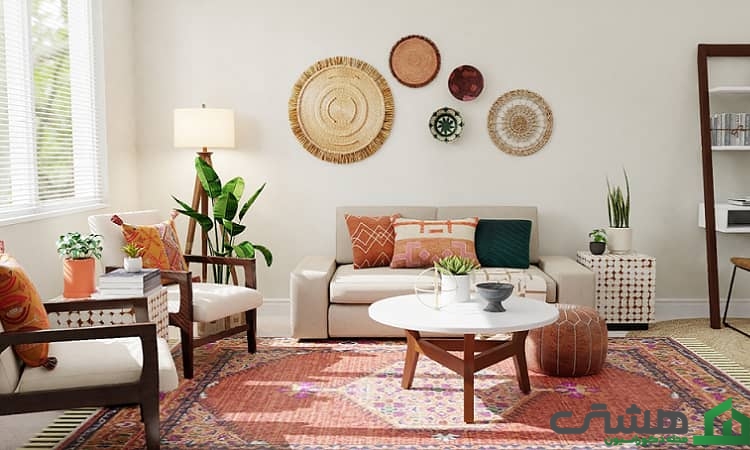 انتخاب فرش مناسب برای اتاق نشیمن