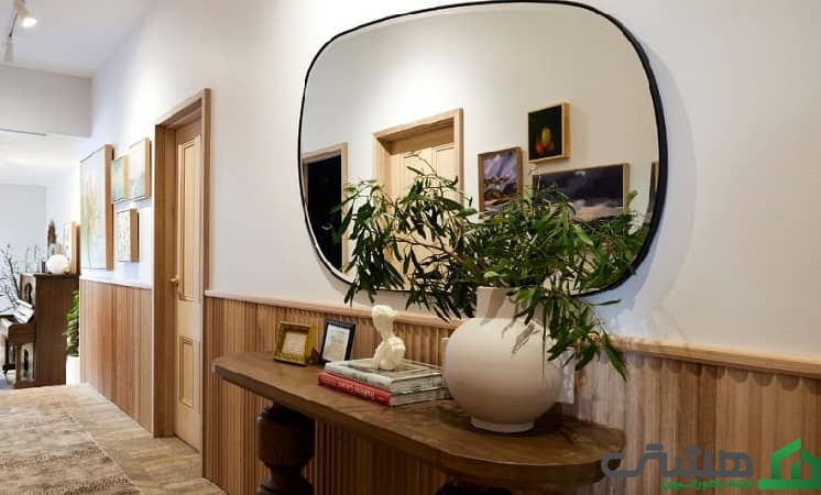 مزایای نصب آینه در راهرو