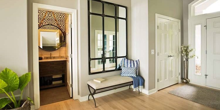 اصول تزیین راهرو با آینه