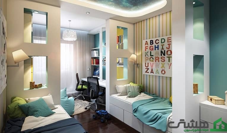 نحوه پارتیشن بندی صحیح اتاق مشترک