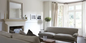 بهترین و جذاب ترین ترکیب رنگی استخوانی برای دیوار پذیرایی [مزایا و معایب]+ عکس