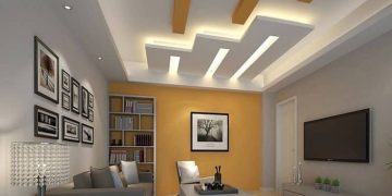 انتخاب بهترین و جدیدترین گچبری دیوار پذیرایی [مجلل و لوکس]