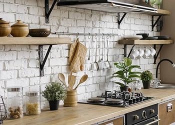 چیدمان آشپزخانه بدون کابینت || ایده های شیک و مدرن + مدل