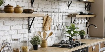 چیدمان آشپزخانه بدون کابینت || ایده های شیک و مدرن + مدل