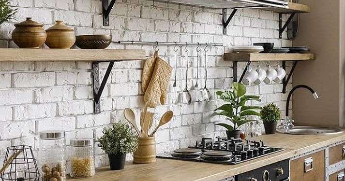 چیدمان آشپزخانه بدون کابینت || ایده های شیک و مدرن + مدل