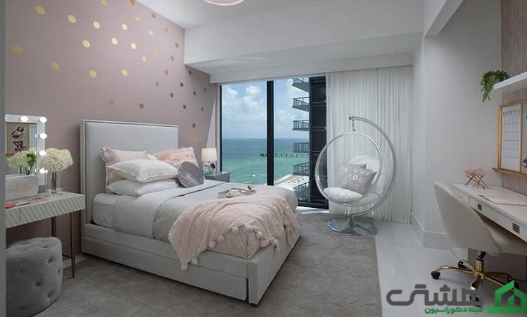 استفاده از مبلمان و تزئینات با جزئیات زیبا و مینیمال