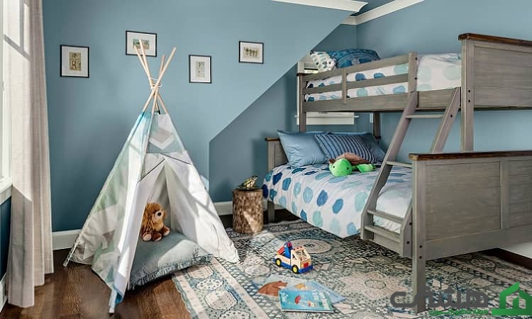 تأثیر رنگها در طراحی دکوراسیون اتاق کودک