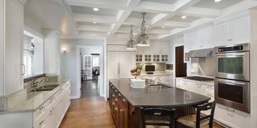 10 مدل طراحی سقف آشپزخانه [بهترین و شیک ترین] + بهترین ها