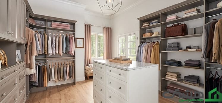 طراحی کلوزت روم || اتاق لباس لاکچری + 8 ایده خاص اتاق لباس