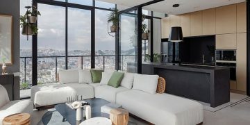 راه ها و روش های پوشاندن اپن آشپزخانه + ( 9 ایده تزئین اپن آشپزخانه )