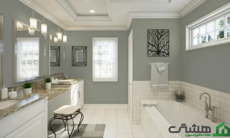 استفاده از رنگهای خنثی برای سرامیک سرویس بهداشتی