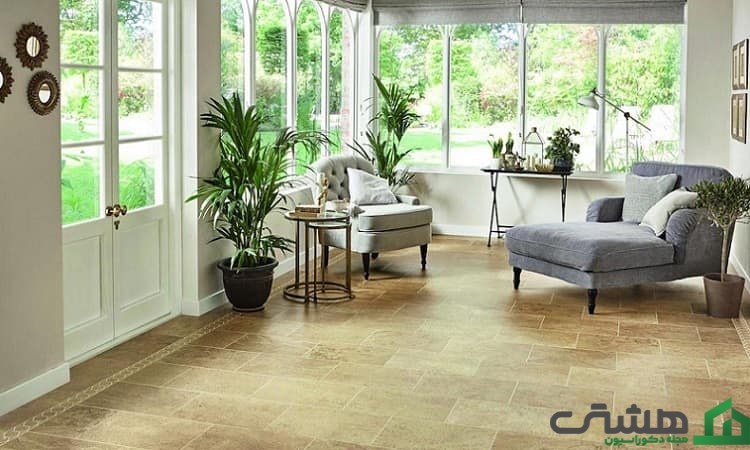 کفپوش چسبی طرح سنگ بهتر است یا طرح چوب!